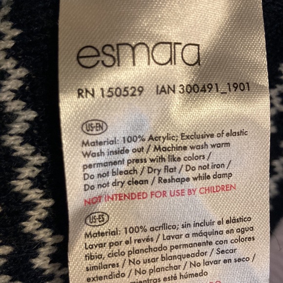 Esmara sweet Merry Christmas sweater dress size L 12/14 - Picture 6 of 6